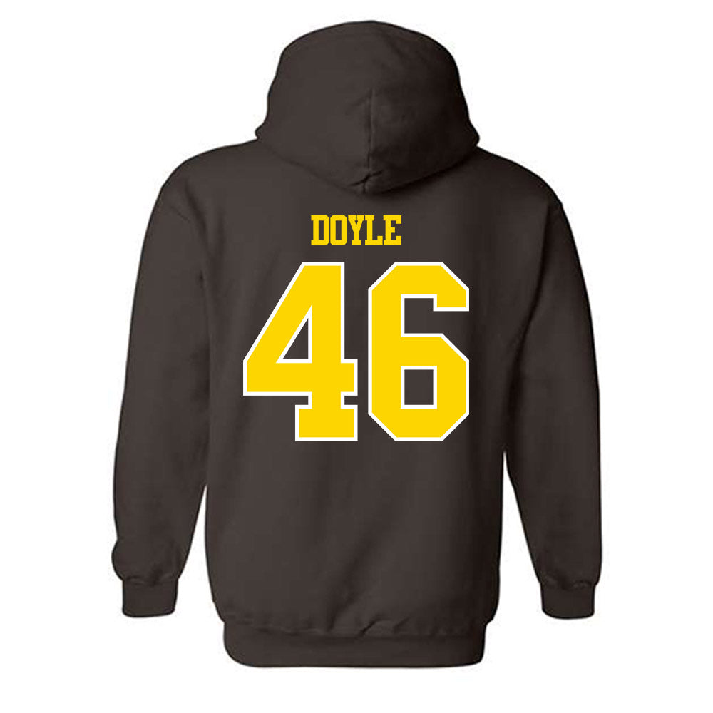 Western Michigan - NCAA Football : Drew Doyle - Classic Shersey Hooded Sweatshirt-1