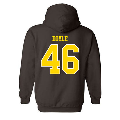 Western Michigan - NCAA Football : Drew Doyle - Classic Shersey Hooded Sweatshirt-1