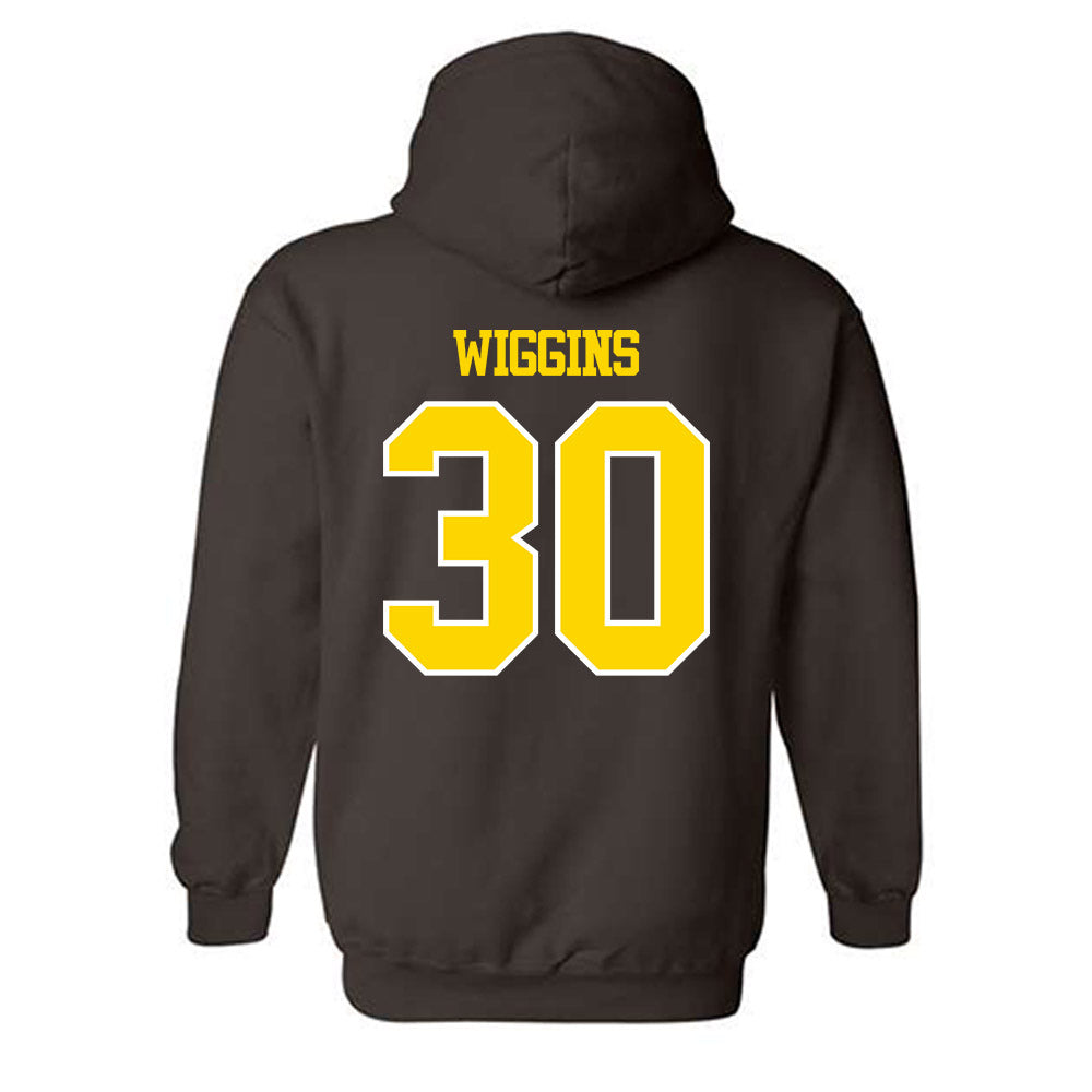 Western Michigan - NCAA Women's Basketball : Morasha Wiggins - Classic Shersey Hooded Sweatshirt-1