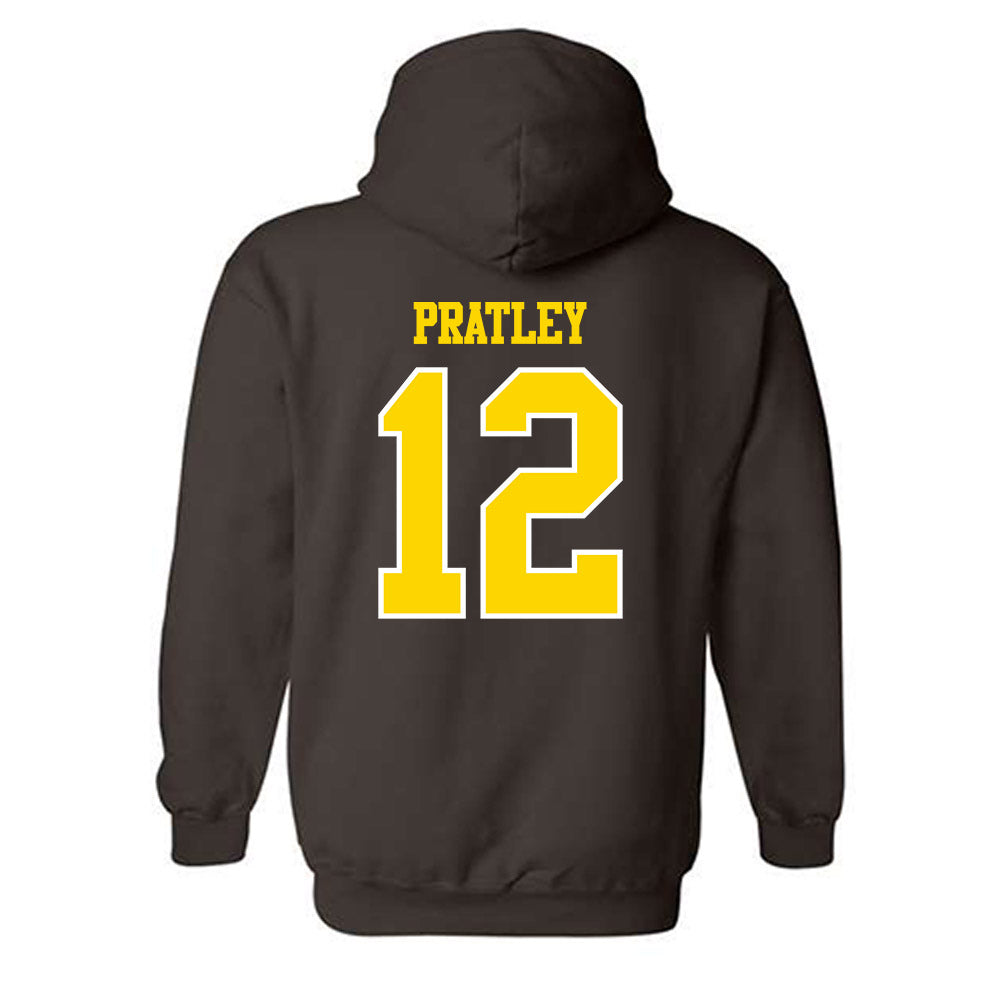 Western Michigan - NCAA Women's Volleyball : Cassidy Pratley - Classic Shersey Hooded Sweatshirt-1