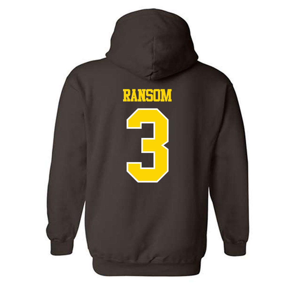 Western Michigan - NCAA Women's Basketball : Zuri Ransom - Classic Shersey Hooded Sweatshirt-1