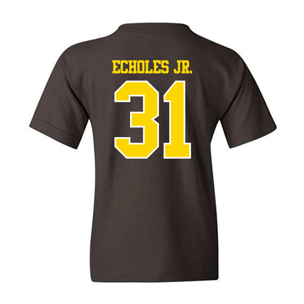 Western Michigan - NCAA Football : DeJuan Echoles Jr. - Classic Shersey Youth T-Shirt-1
