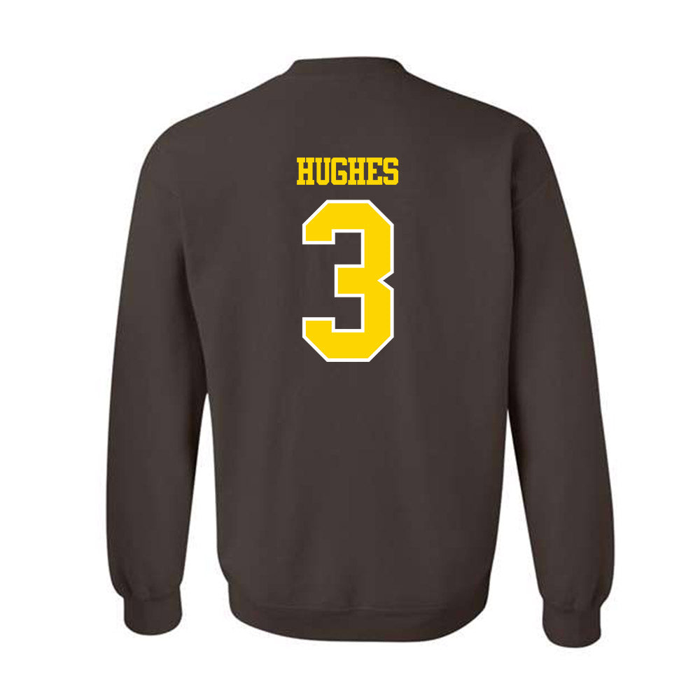 Western Michigan - NCAA Football : Harper Hughes - Classic Shersey Crewneck Sweatshirt-1