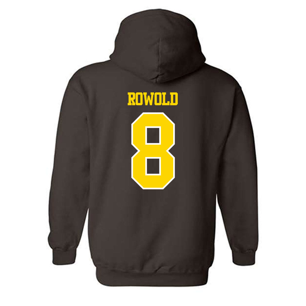 Western Michigan - NCAA Baseball : Jacob Rowold - Classic Shersey Hooded Sweatshirt-1
