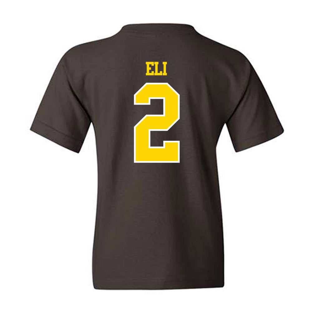Western Michigan - NCAA Men's Basketball : Joshua Eli - Classic Shersey Youth T-Shirt-1