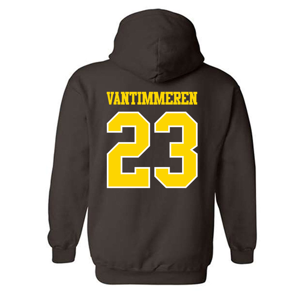 Western Michigan - NCAA Women's Basketball : Emily Vantimmeren - Classic Shersey Hooded Sweatshirt-1