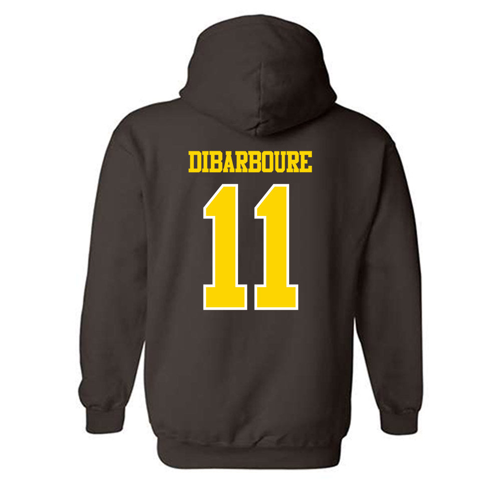 Western Michigan - NCAA Women's Basketball : Emma Dibarboure - Classic Shersey Hooded Sweatshirt-1