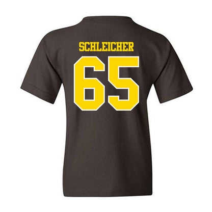 Western Michigan - NCAA Football : Jeremy Schleicher - Classic Shersey Youth T-Shirt-1