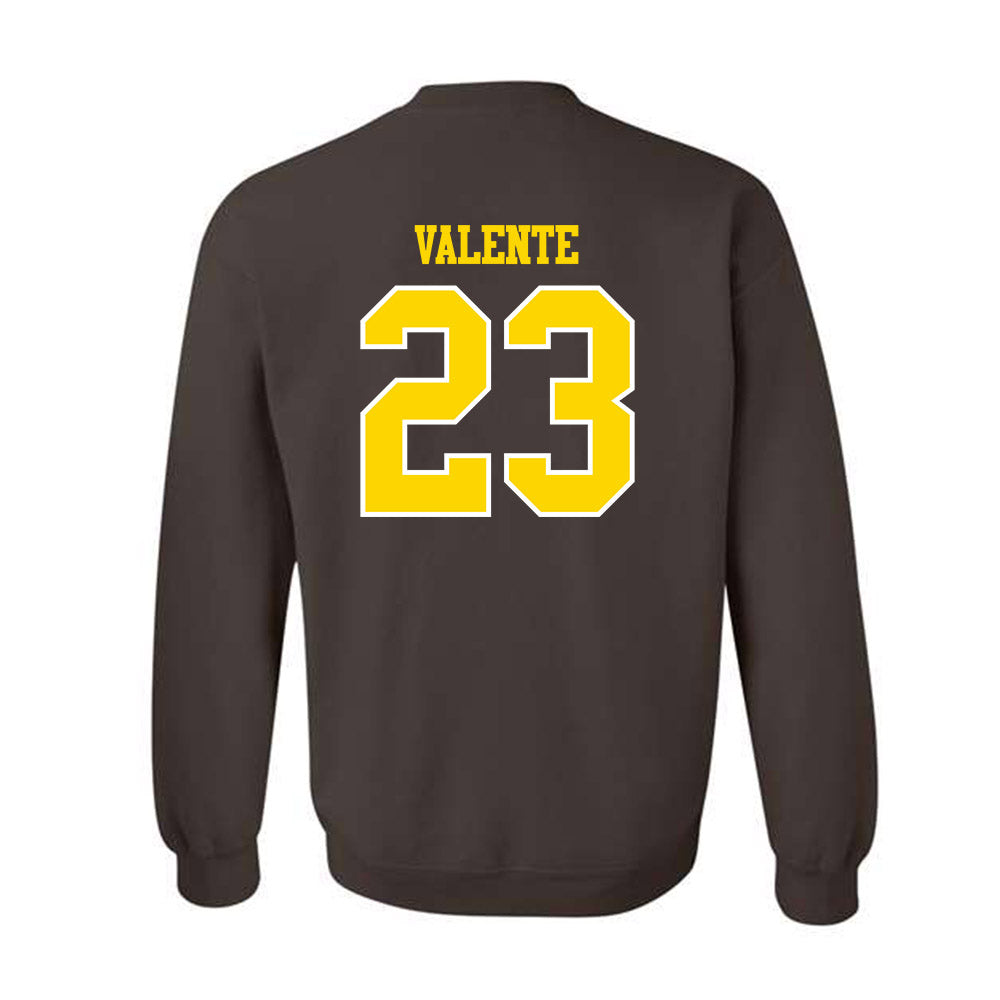 Western Michigan - NCAA Men's Ice Hockey : Liam Valente - Classic Shersey Crewneck Sweatshirt-1