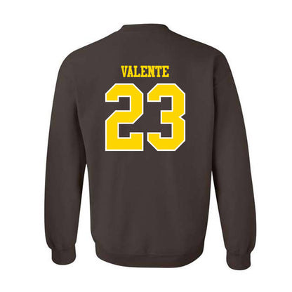 Western Michigan - NCAA Men's Ice Hockey : Liam Valente - Classic Shersey Crewneck Sweatshirt-1