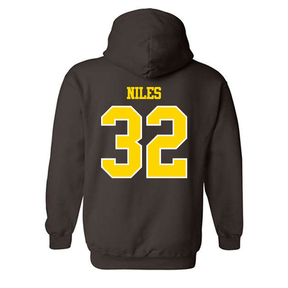 Western Michigan - NCAA Softball : Analeez Niles - Classic Shersey Hooded Sweatshirt-1