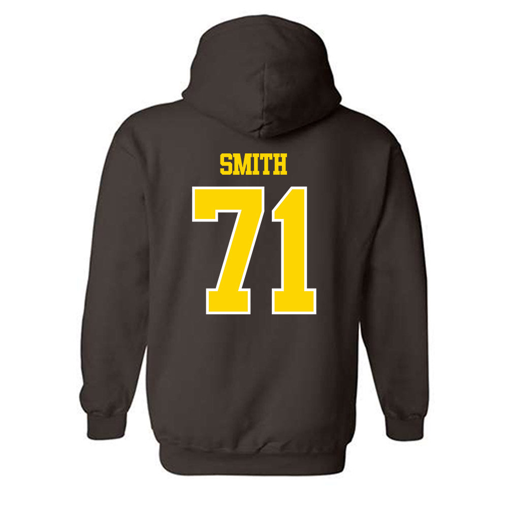 Western Michigan - NCAA Football : Brandon Smith - Classic Shersey Hooded Sweatshirt-1