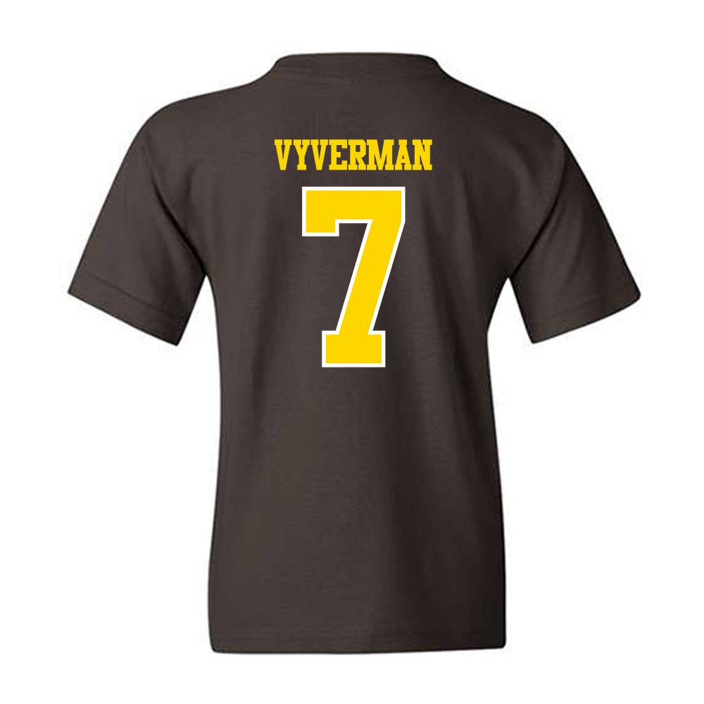 Western Michigan - NCAA Women's Basketball : Casey Vyverman - Classic Shersey Youth T-Shirt-1