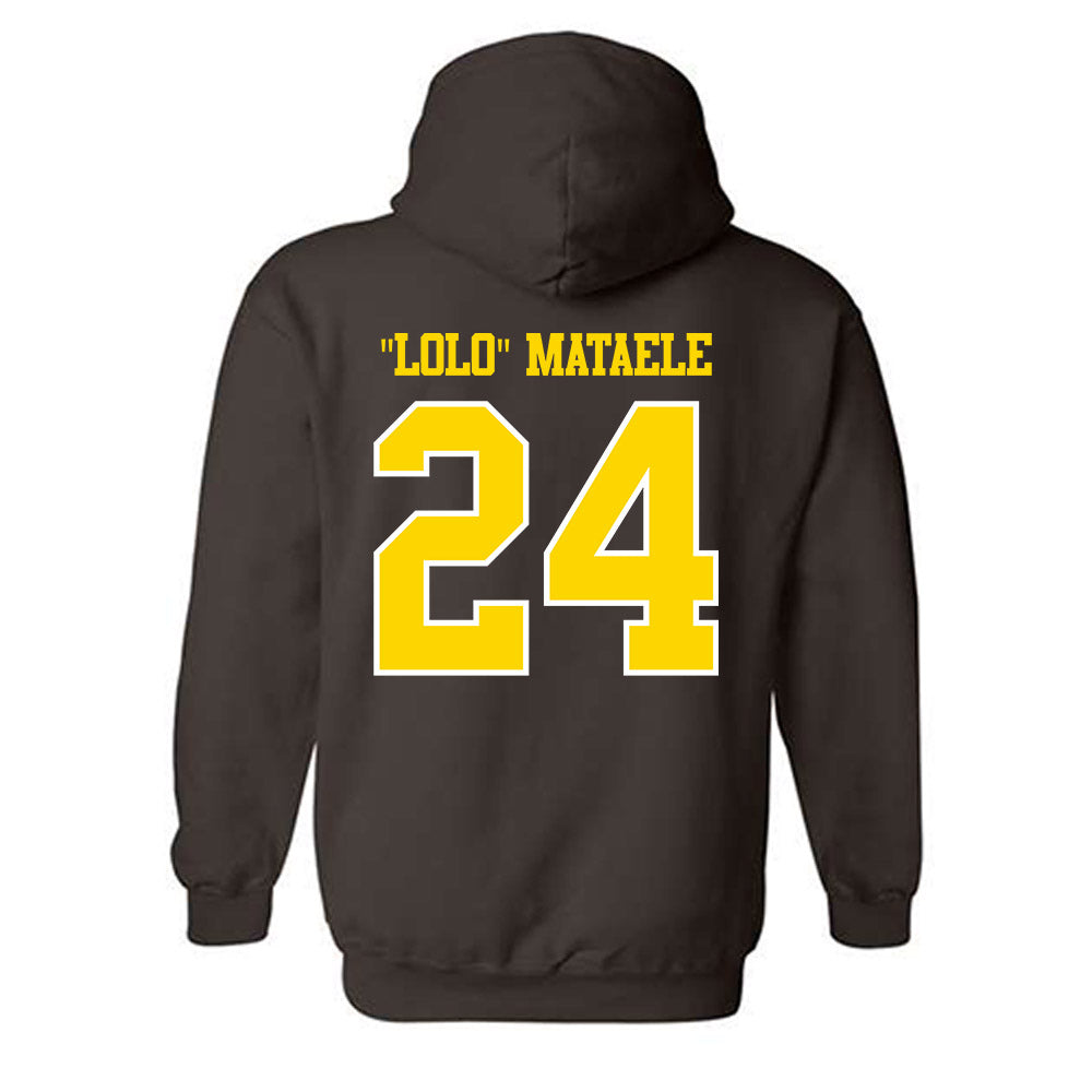 Western Michigan - NCAA Football : Ofa "Lolo" Mataele - Classic Shersey Hooded Sweatshirt-1