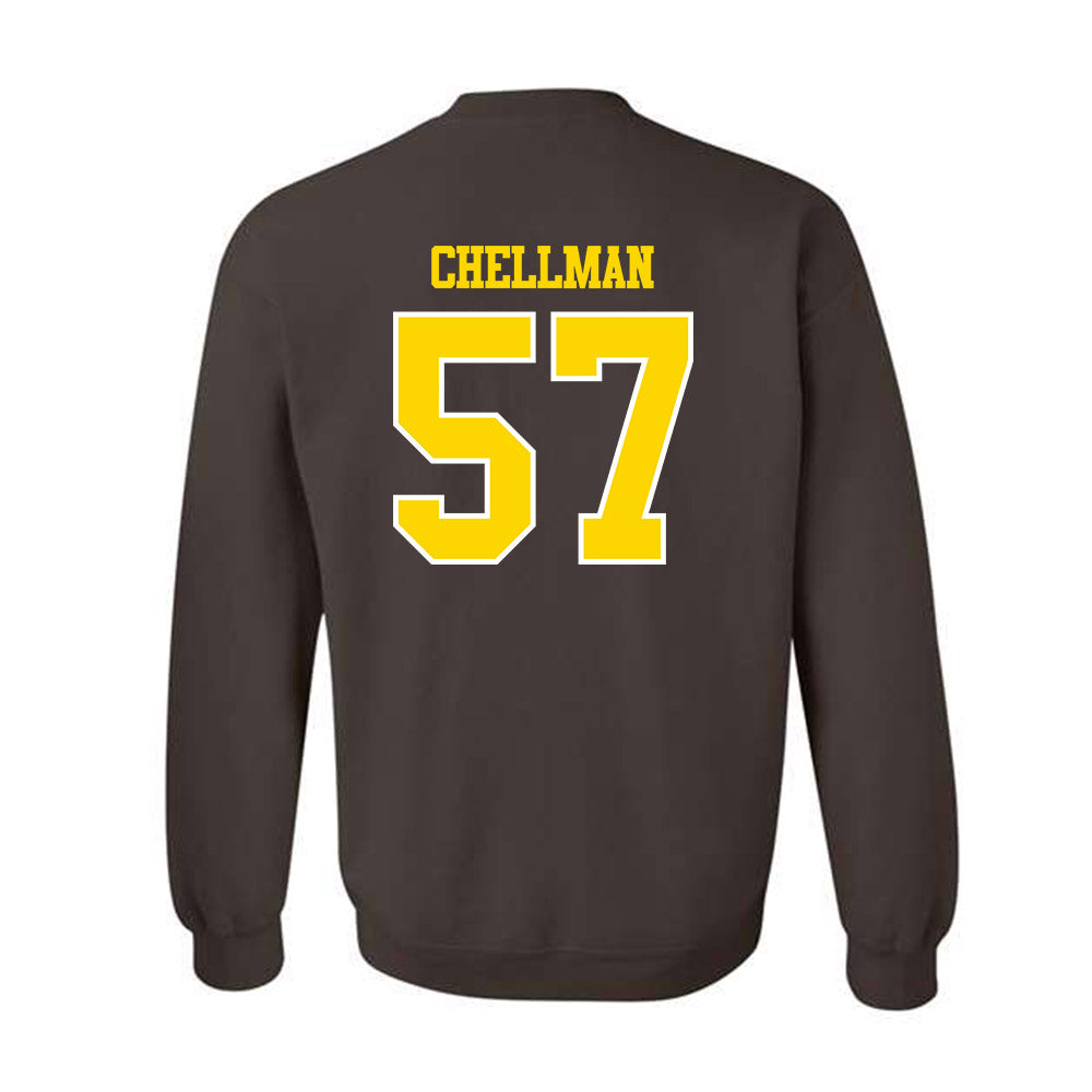 Western Michigan - NCAA Football : Jake Chellman - Classic Shersey Crewneck Sweatshirt-1