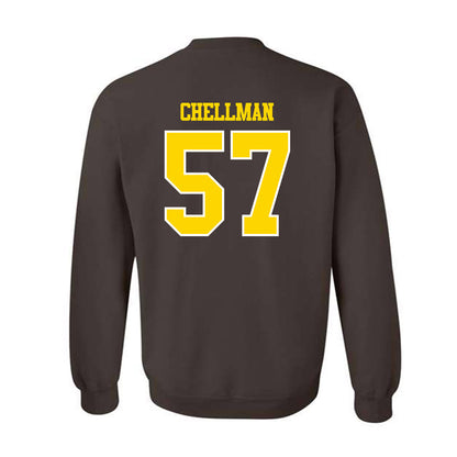 Western Michigan - NCAA Football : Jake Chellman - Classic Shersey Crewneck Sweatshirt-1