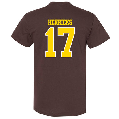 Western Michigan - NCAA Men's Ice Hockey : Ty Henricks - Classic Shersey T-Shirt-1