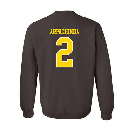 Western Michigan - NCAA Men's Soccer : Braxton Arpachinda - Classic Shersey Crewneck Sweatshirt-1
