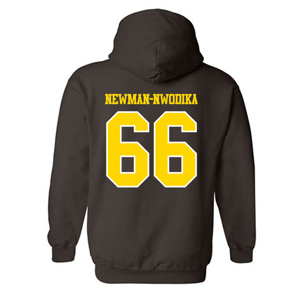 Western Michigan - NCAA Football : Munachimdinanma Newman-Nwodika - Classic Shersey Hooded Sweatshirt-1