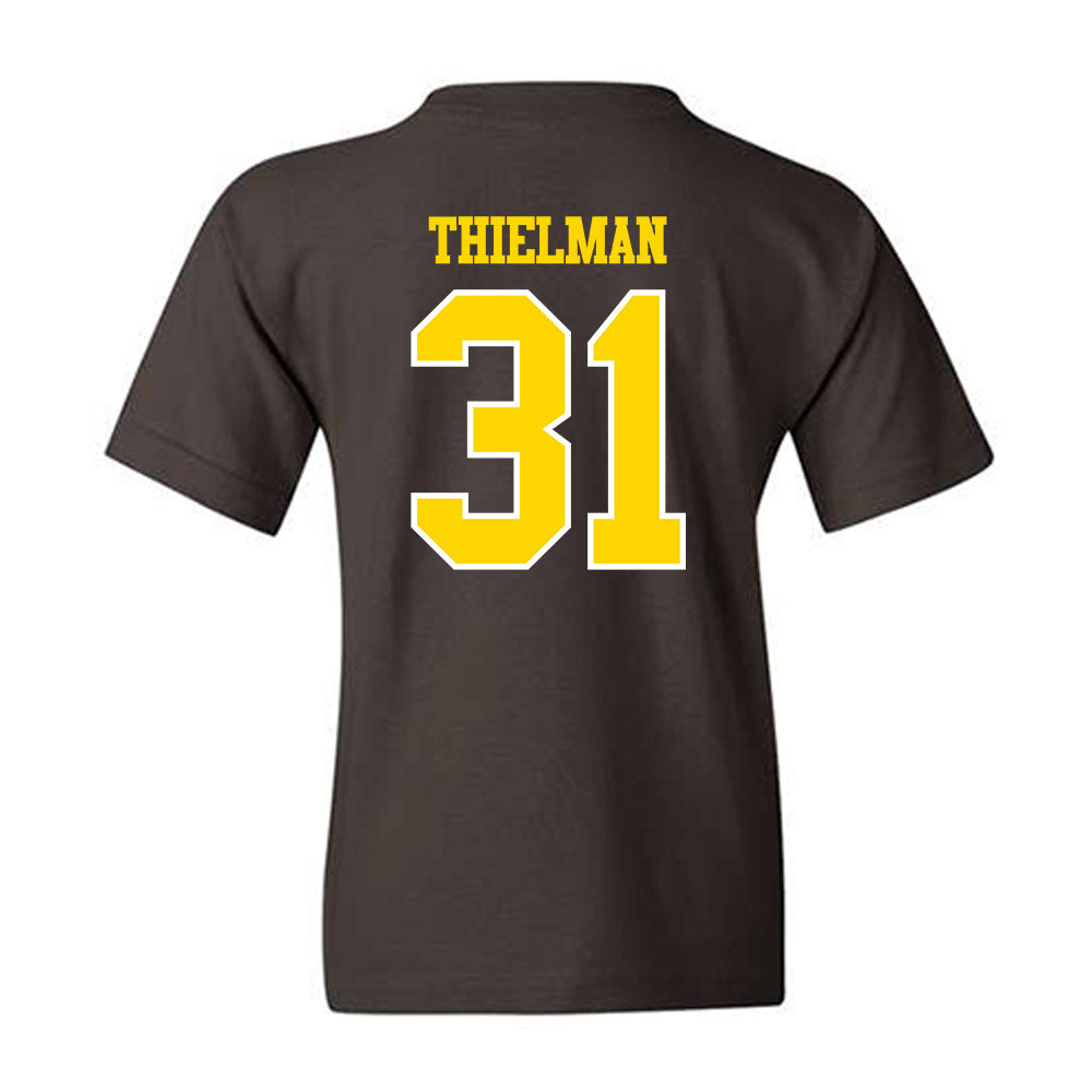 Western Michigan - NCAA Baseball : Avery Thielman - Classic Shersey Youth T-Shirt-1