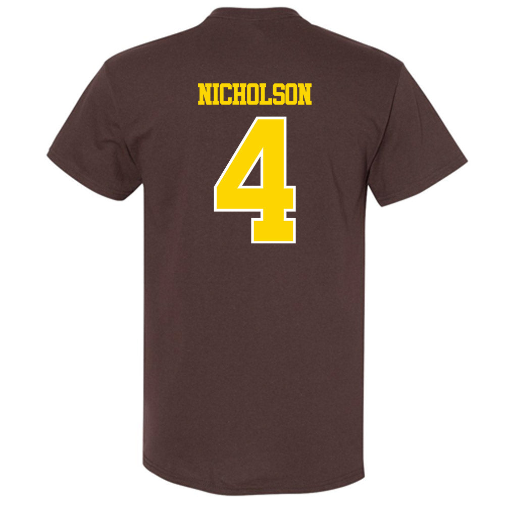 Western Michigan - NCAA Men's Soccer : Joshua Nicholson - Classic Shersey T-Shirt-1