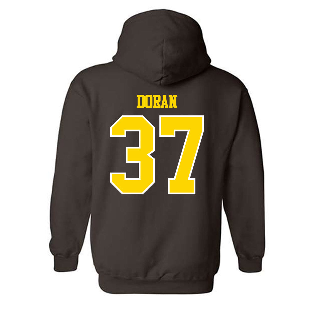 Western Michigan - NCAA Baseball : Turner Doran - Classic Shersey Hooded Sweatshirt-1