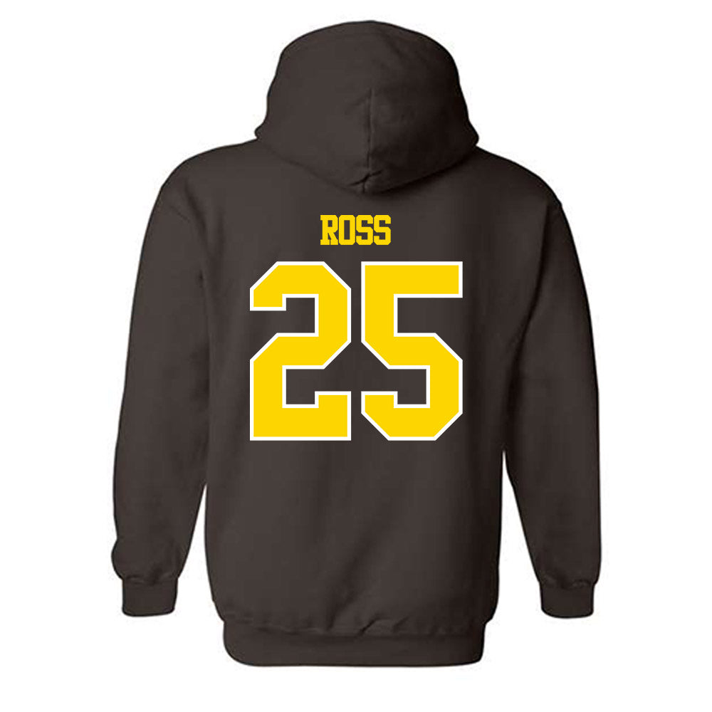 Western Michigan - NCAA Baseball : Jake Ross - Classic Shersey Hooded Sweatshirt-1