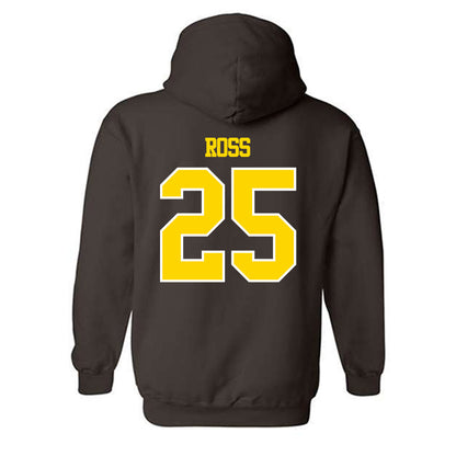 Western Michigan - NCAA Baseball : Jake Ross - Classic Shersey Hooded Sweatshirt-1