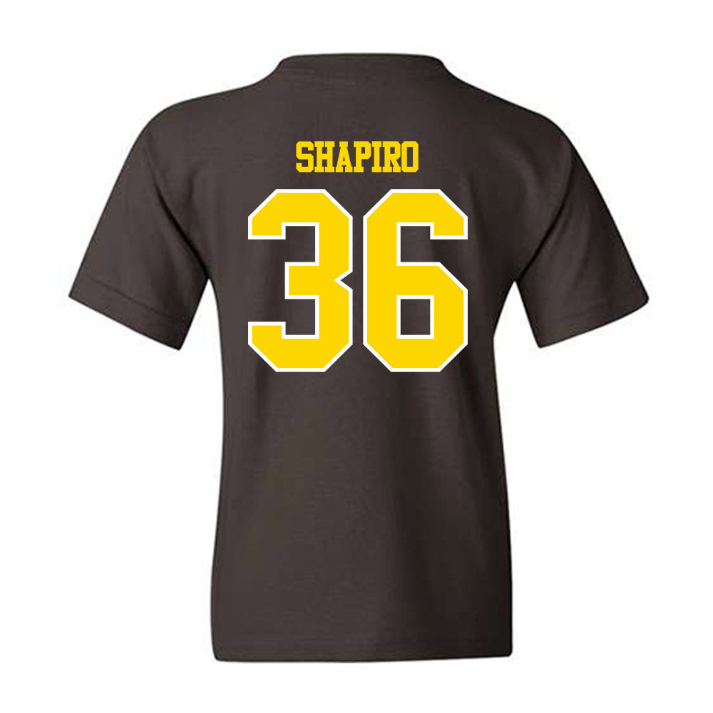 Western Michigan - NCAA Baseball : Evan Shapiro - Classic Shersey Youth T-Shirt-1