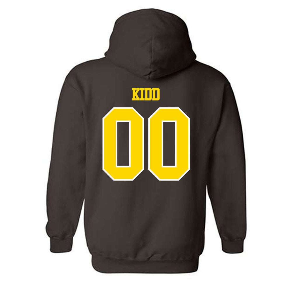 Western Michigan - NCAA Baseball : Caleb Kidd - Classic Shersey Hooded Sweatshirt-1