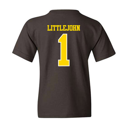 Western Michigan - NCAA Football : Emazon Littlejohn - Classic Shersey Youth T-Shirt-1