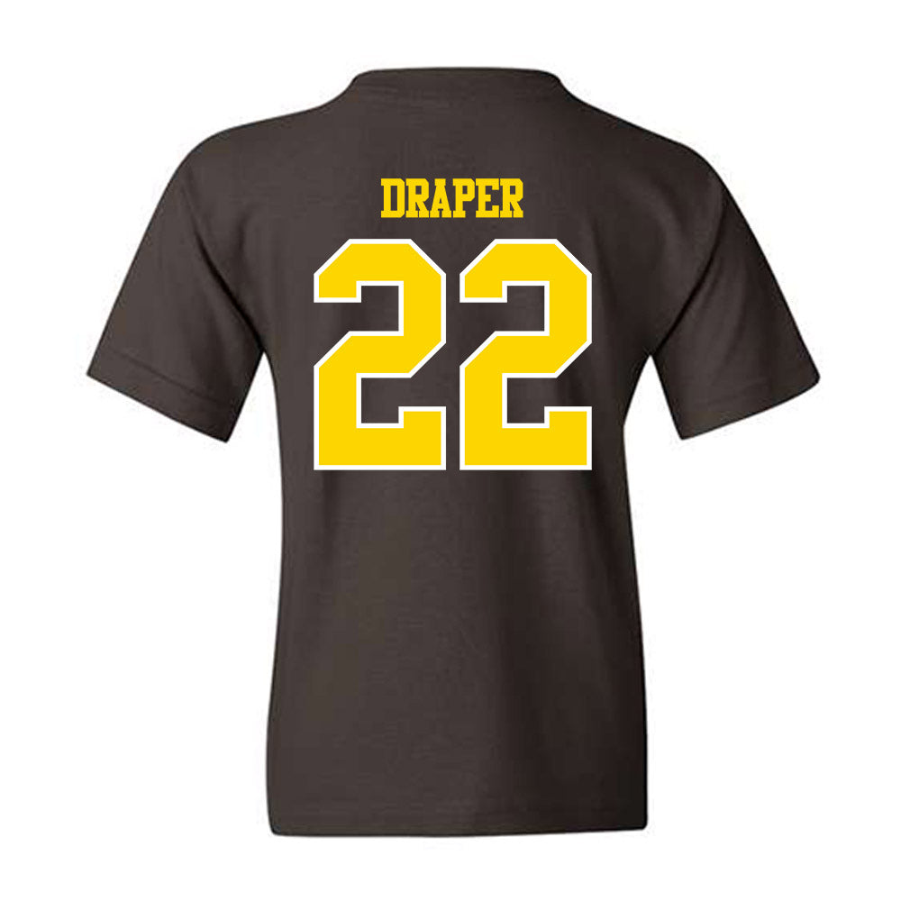 Western Michigan - NCAA Men's Basketball : Ramere Draper - Classic Shersey Youth T-Shirt-1