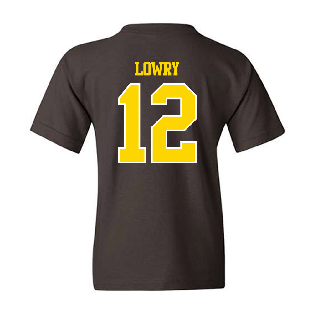 Western Michigan - NCAA Football : Broc Lowry - Classic Shersey Youth T-Shirt-1