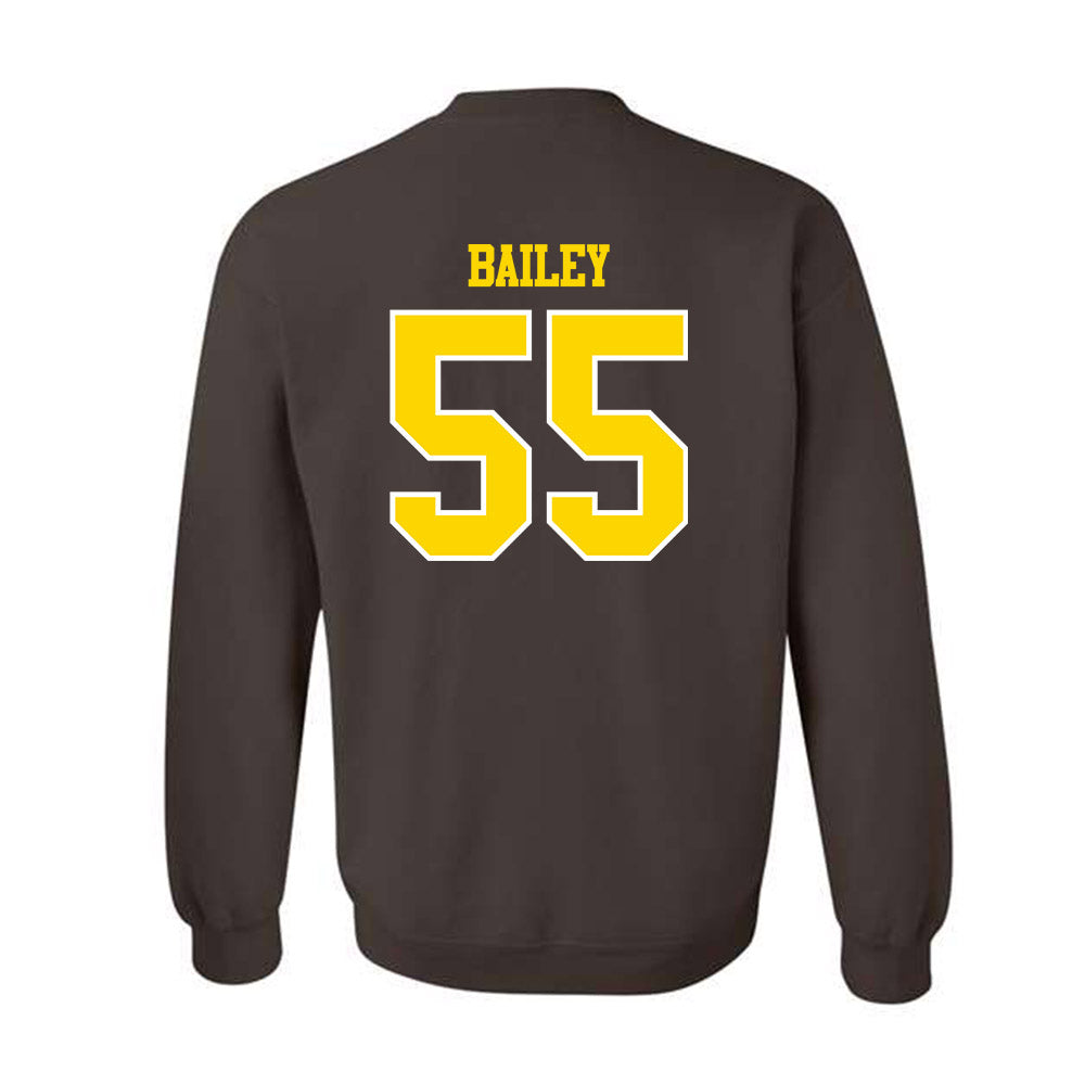 Western Michigan - NCAA Football : Jacob Bailey - Classic Shersey Crewneck Sweatshirt-1