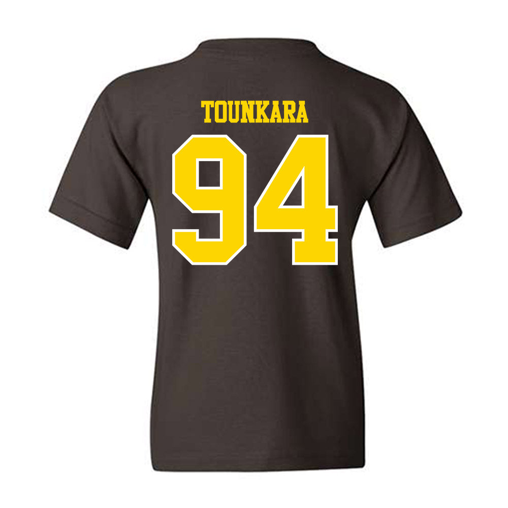 Western Michigan - NCAA Football : Ahmed Tounkara - Classic Shersey Youth T-Shirt-1