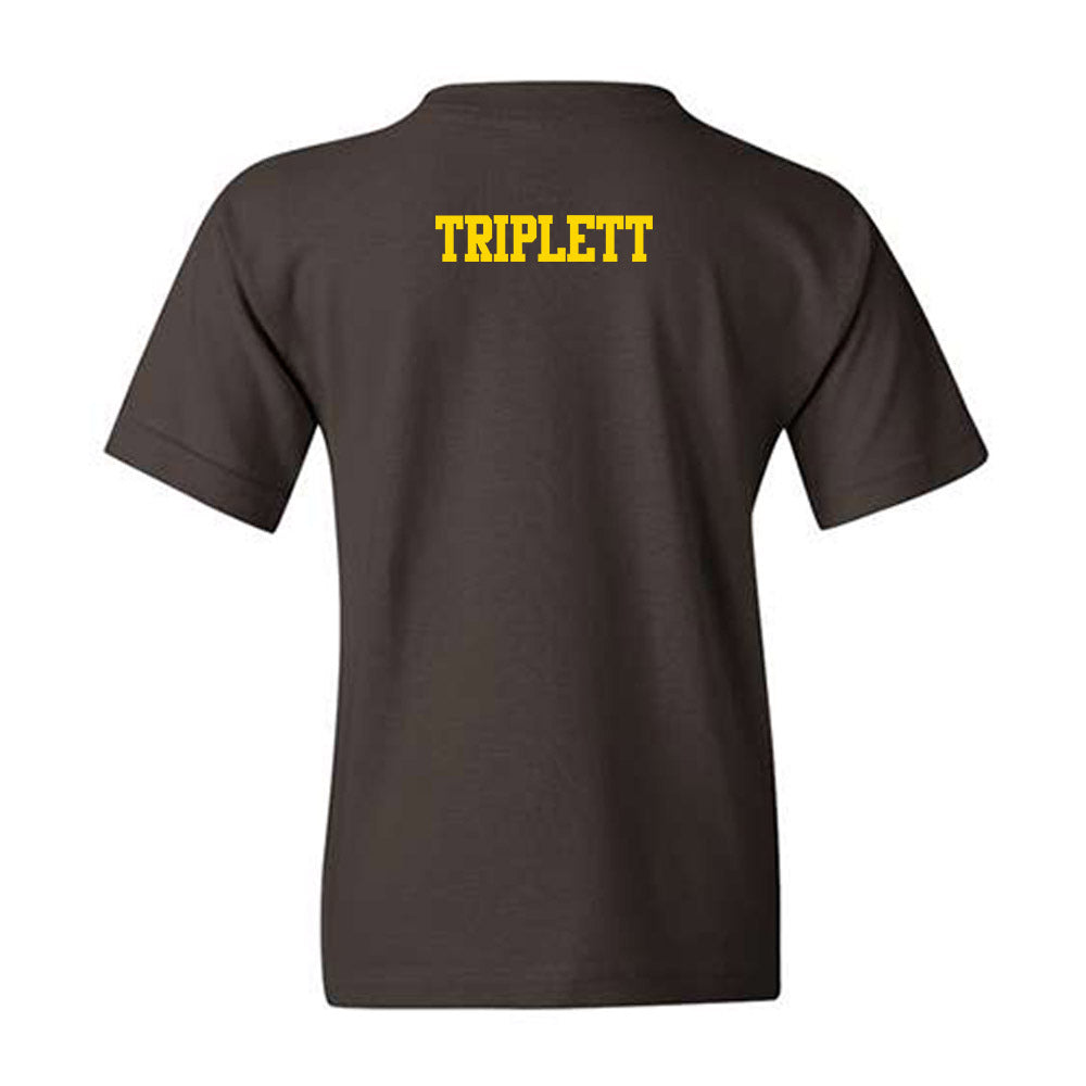 Western Michigan - NCAA Football : Donovan Triplett - Classic Shersey Youth T-Shirt-1