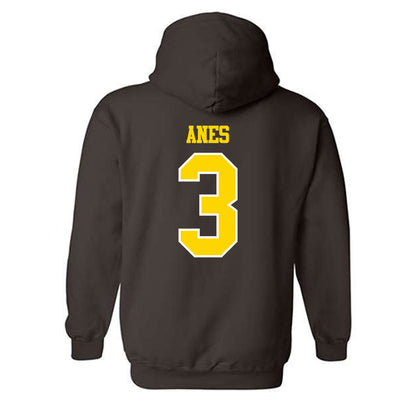 Western Michigan - NCAA Football : Brenden Anes - Classic Shersey Hooded Sweatshirt-1
