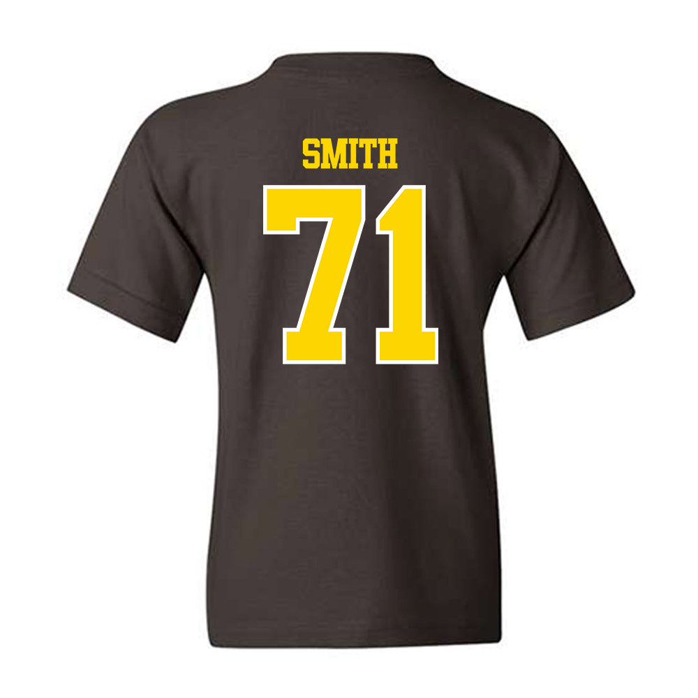 Western Michigan - NCAA Football : Brandon Smith - Classic Shersey Youth T-Shirt-1