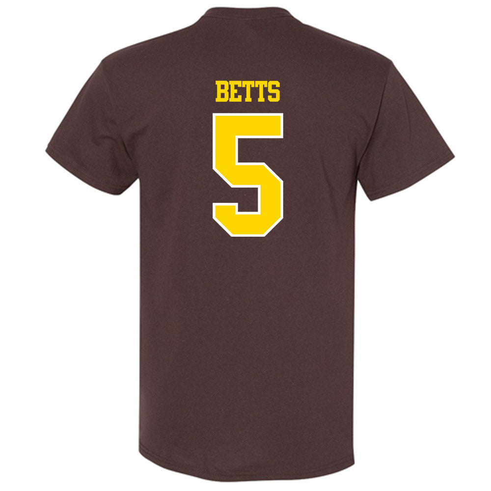 Western Michigan - NCAA Football : Justyce Betts - Classic Shersey T-Shirt-1