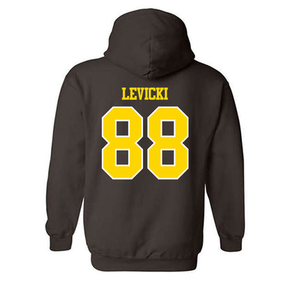 Western Michigan - NCAA Football : Nate Levicki - Classic Shersey Hooded Sweatshirt-1