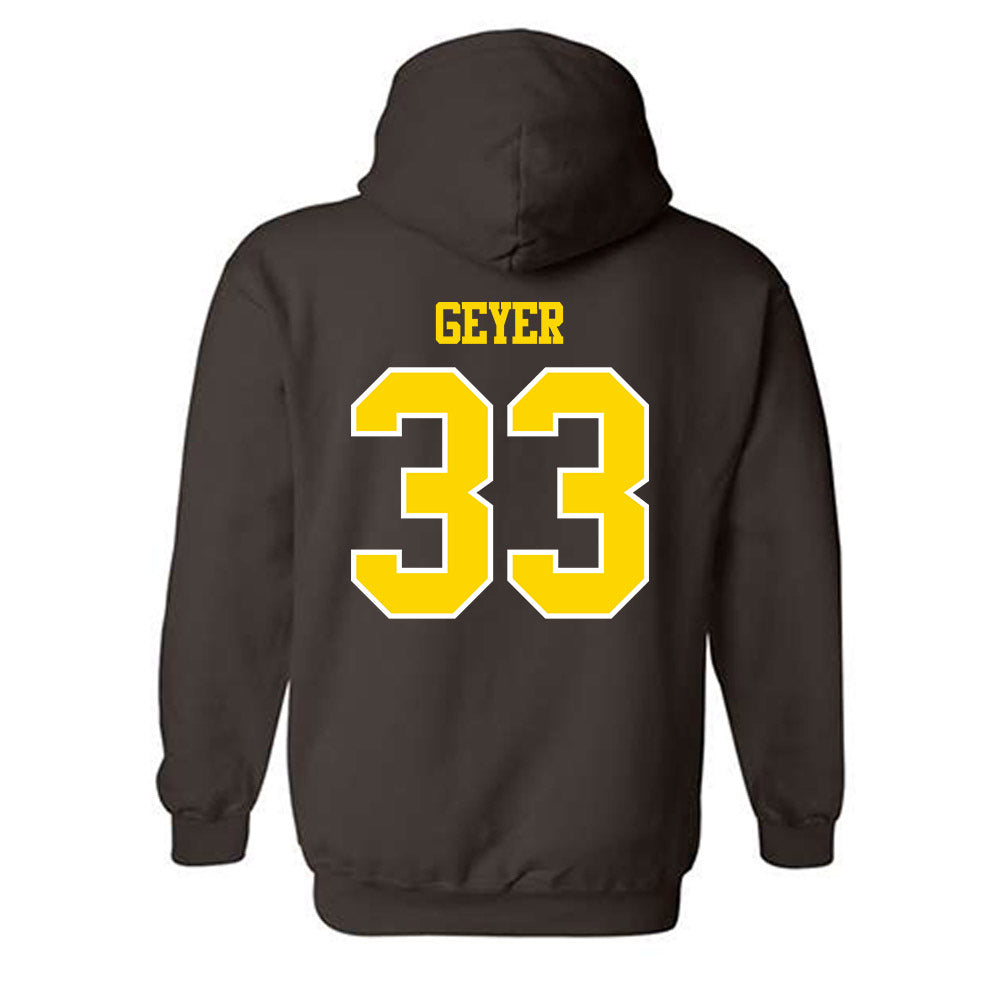 Western Michigan - NCAA Softball : Ava Geyer - Classic Shersey Hooded Sweatshirt-1