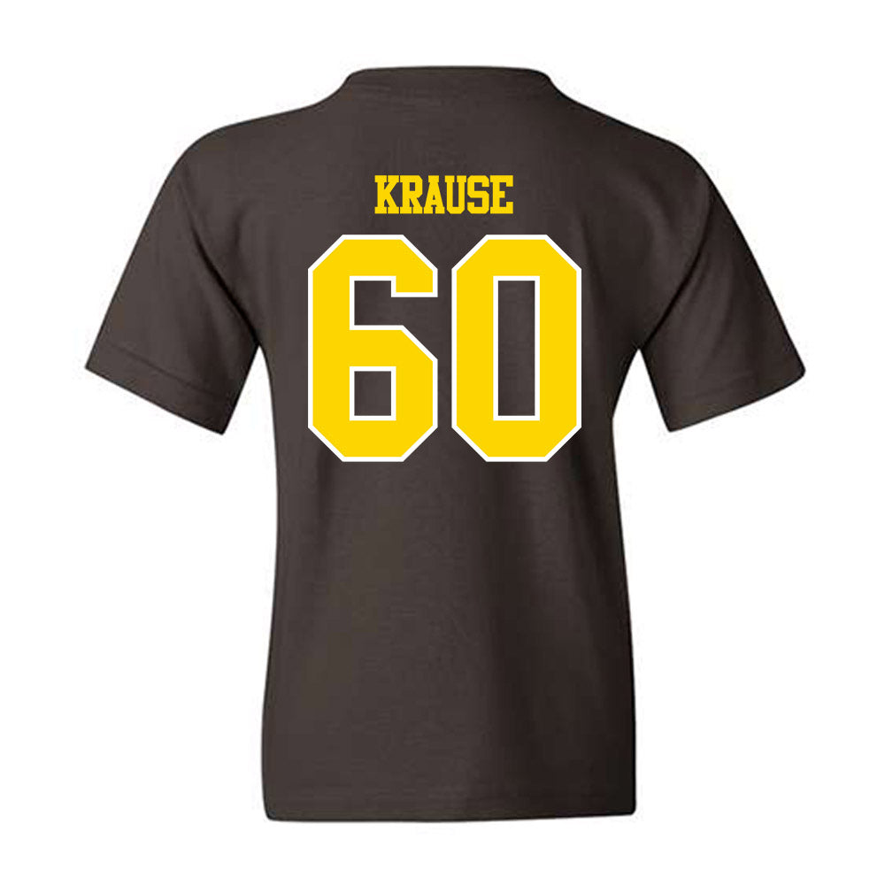 Western Michigan - NCAA Football : Jacob Krause - Classic Shersey Youth T-Shirt-1