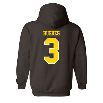 Western Michigan - NCAA Football : Harper Hughes - Classic Shersey Hooded Sweatshirt-1