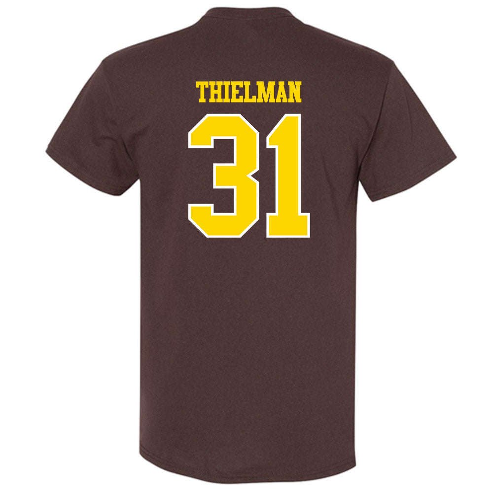 Western Michigan - NCAA Baseball : Avery Thielman - Classic Shersey T-Shirt-1