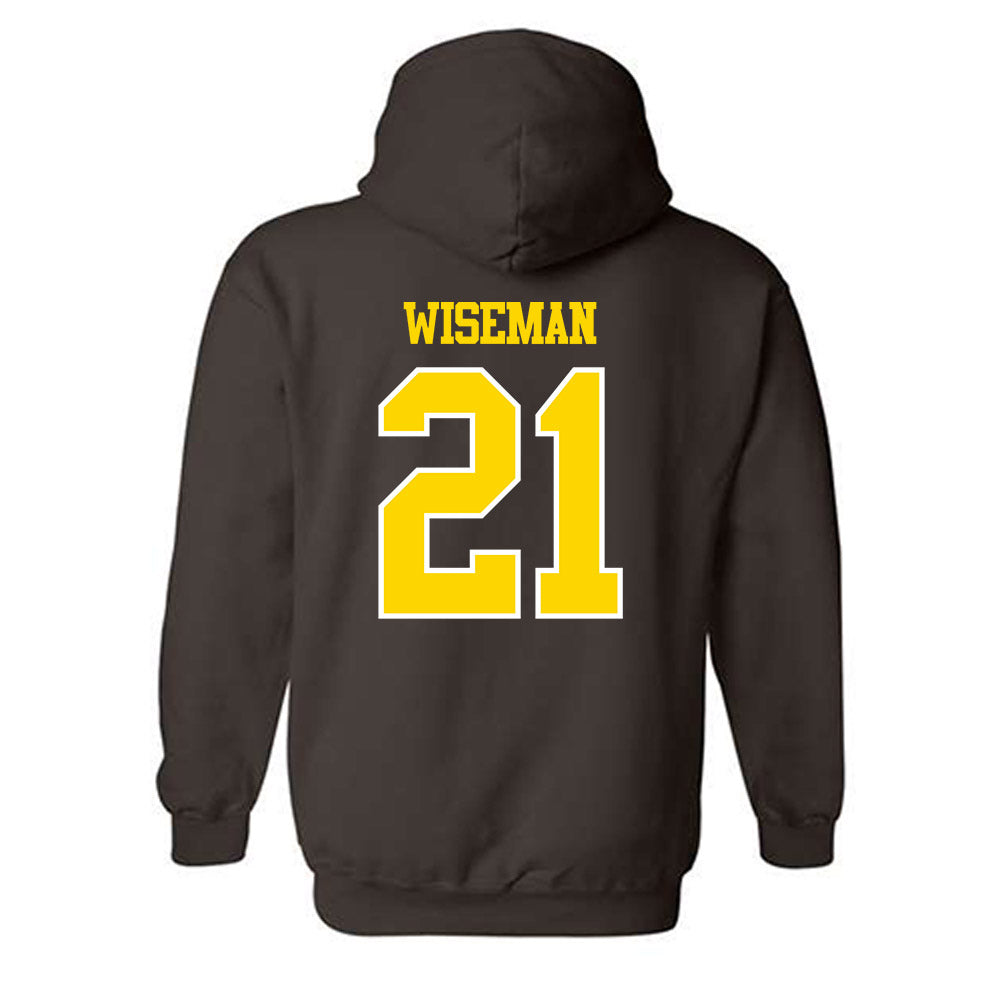 Western Michigan - NCAA Women's Basketball : Faith Wiseman - Classic Shersey Hooded Sweatshirt-1