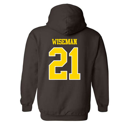 Western Michigan - NCAA Women's Basketball : Faith Wiseman - Classic Shersey Hooded Sweatshirt-1