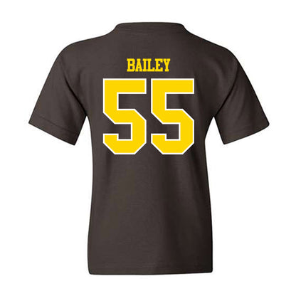 Western Michigan - NCAA Football : Jacob Bailey - Classic Shersey Youth T-Shirt-1