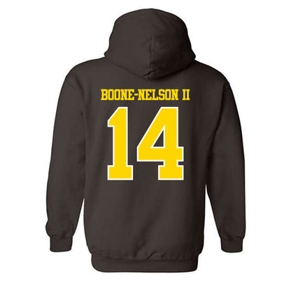 Western Michigan - NCAA Football : Keivin Boone-Nelson II - Classic Shersey Hooded Sweatshirt-1