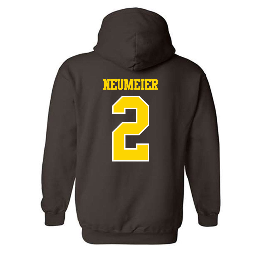 Western Michigan - NCAA Men's Ice Hockey : Michael Neumeier - Classic Shersey Hooded Sweatshirt-1