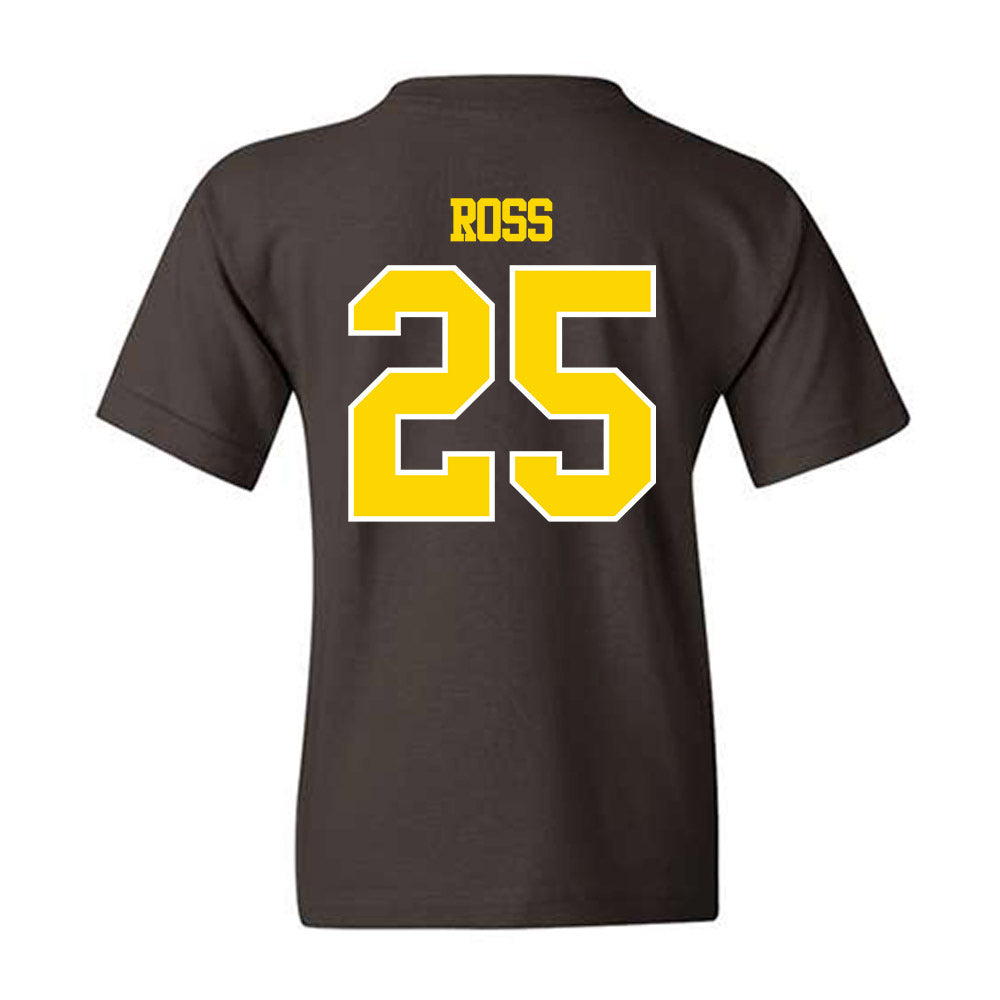 Western Michigan - NCAA Baseball : Jake Ross - Classic Shersey Youth T-Shirt-1